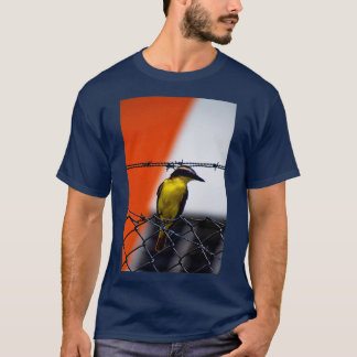 The Great Kiskadee Is A Very Striking Bird T-Shirt