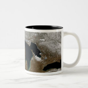 The Great Lakes 3 Two-Tone Coffee Mug