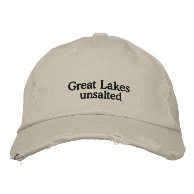 The Great Lakes Embroidered Hat (Front)