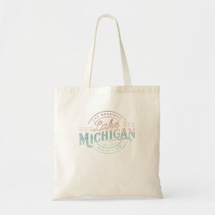 The Great Lakes Lake Michigan Lake Life Theme Tote Bag