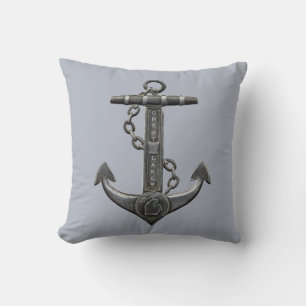 The Great Lakes nautical anchor  Cushion