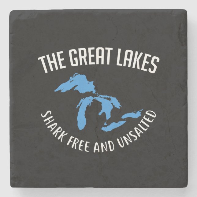 The Great Lakes Stone Coaster (Front)