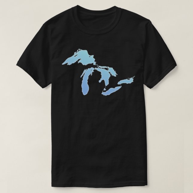 The Great Lakes T-Shirt (Design Front)