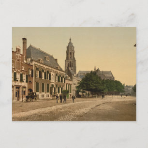 The Great Market, Arnhem, Netherlands Postcard