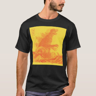 The Great Monster Off Kanagawa TeamGodzilla Trippy T-Shirt