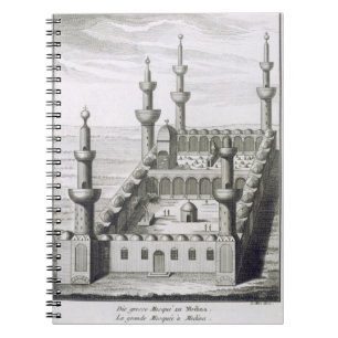 The Great Mosque at Medina, from 'Voyages en Arabi Notebook