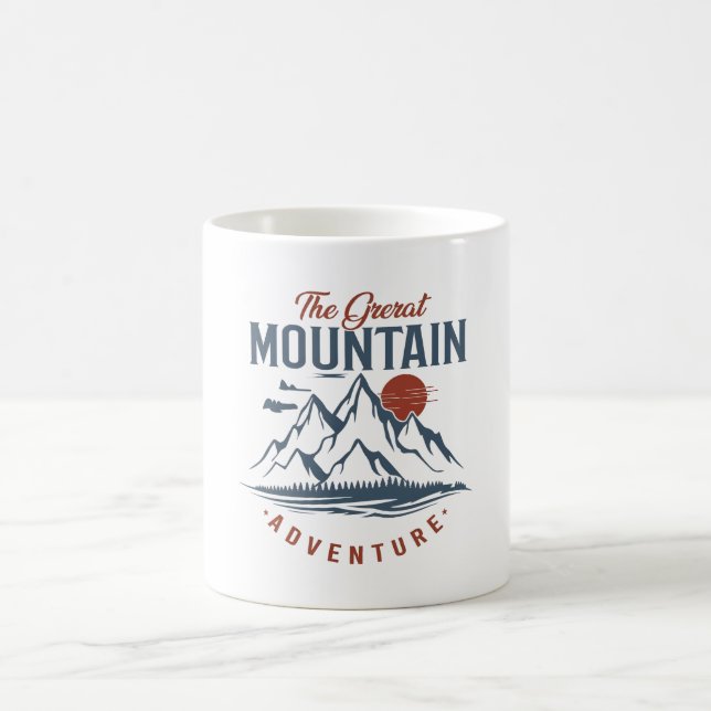 The Great Mountain Adventure Coffee Mug (Center)