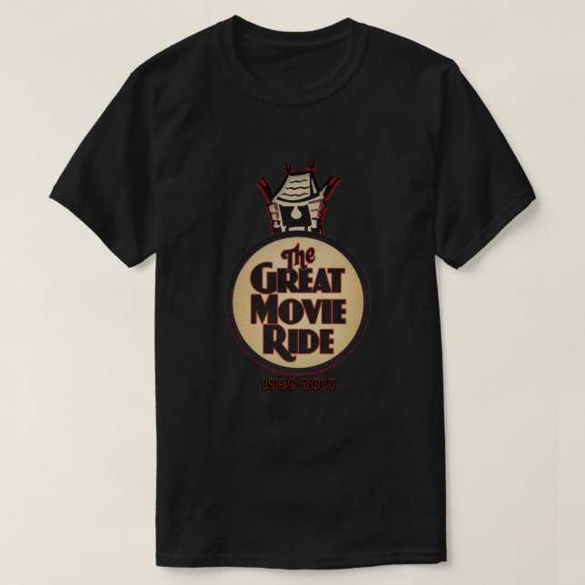 The Great Movie Ride 1 T-Shirt (Design Front)
