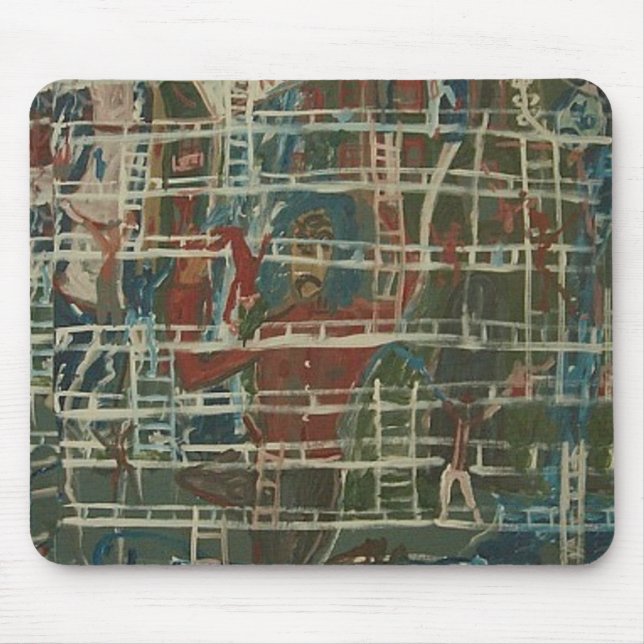 The Great Mural Project II Mouse Pad (Front)