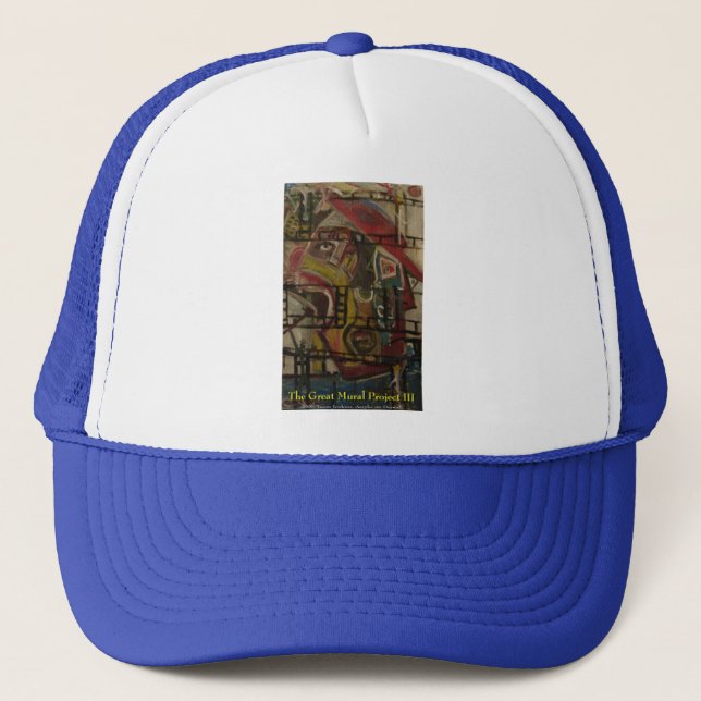 the great mural project III Trucker Hat (Front)