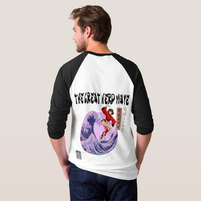 The Great Nerd Wave T-Shirt (Back Full)