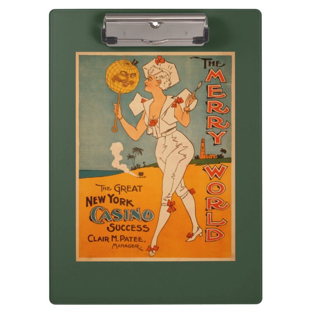 The Great New York Casino Success Theatre Clipboard (Front)