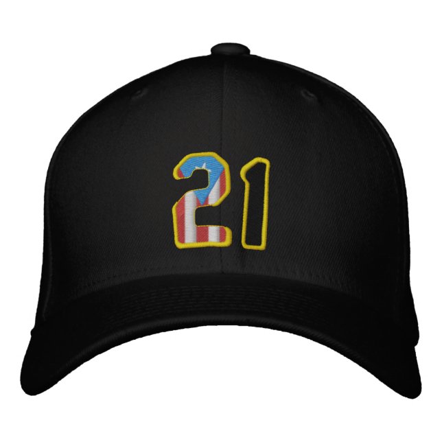 The Great One Number 21 Embroidered Hat (Front)