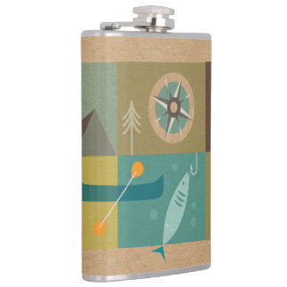 The Great Outdoors Hip Flask