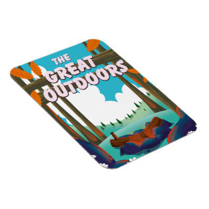 The Great Outdoors! Magnet