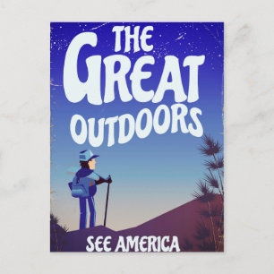 The Great Outdoors. Postcard