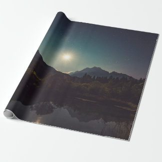 The Great Outdoors under A Full Moon Wrapping Paper