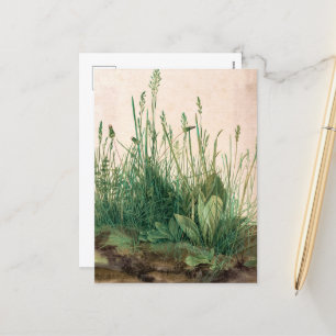 The Great Piece of Turf by Albrecht Durer Holiday Postcard