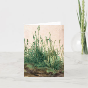 The Great Piece of Turf by Albrecht Durer Thank You Card