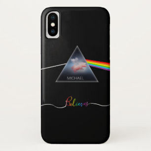 The Great Pig In The Sky Personalised iPhone X Case