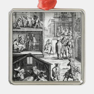 The Great Plague Metal Ornament