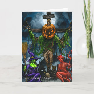 The Great Pumpkin (Died for Your Treats) Card