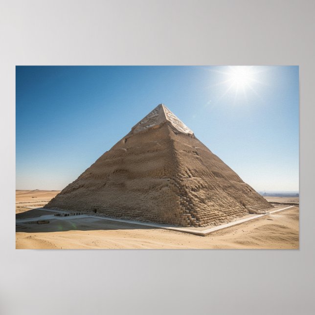 The Great Pyramid of Giza Poster (Front)