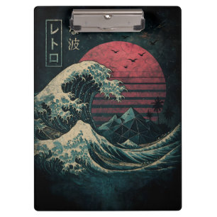 The Great Retro Wave Classic Clipboard