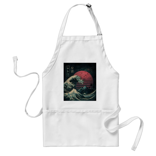 The Great Retro Wave Classic Standard Apron (Front)