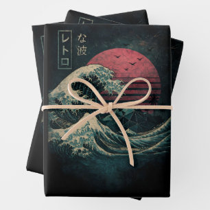 The Great Retro Wave Classic Wrapping Paper Sheet