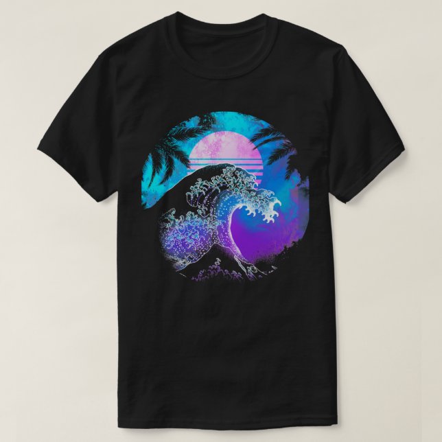 The Great RetroWave T-Shirt (Design Front)