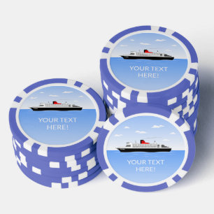 The Great Sailing Cruise Ship Poker Chips