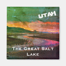 The Great Salt Lake, Northern Utah Landscape