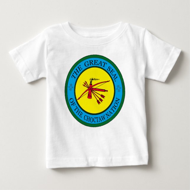 The Great Seal of Choctaw Nation of Oklahoma Baby T-Shirt (Front)