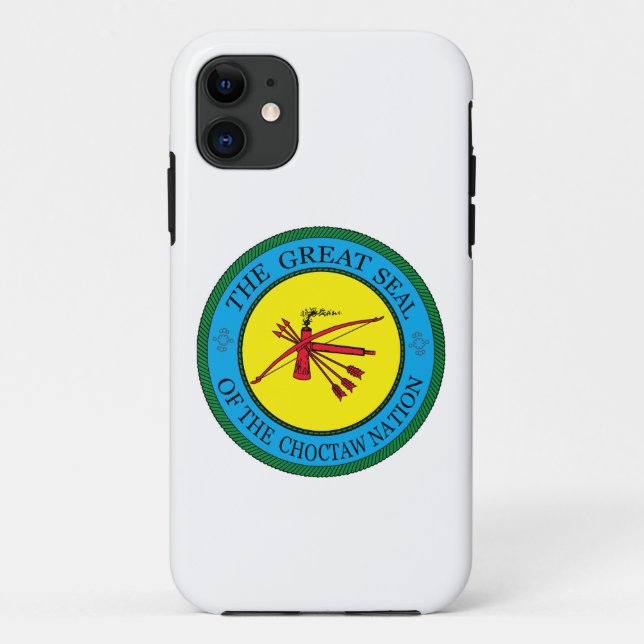 The Great Seal of Choctaw Nation of Oklahoma Case-Mate iPhone Case (Back)