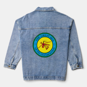 The Great Seal of Choctaw Nation of Oklahoma Denim Jacket