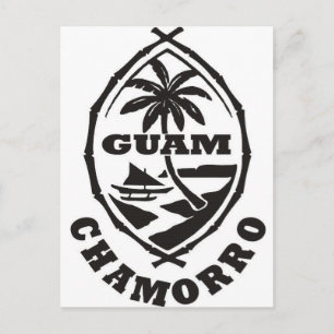 The great seal of Guam Postcard
