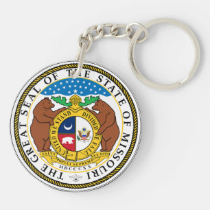 The Great Seal of Missouri state  Key Ring