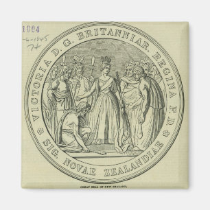 The Great Seal of New Zealand Magnet