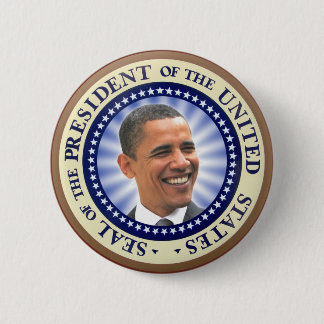 The Great Seal of Obama Magnet 6 Cm Round Badge