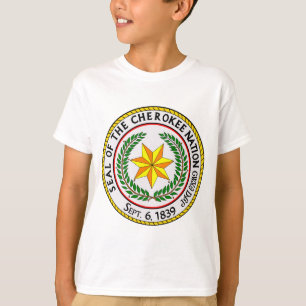 The Great Seal Of The Cherokee Nation Oklahoma  T-Shirt