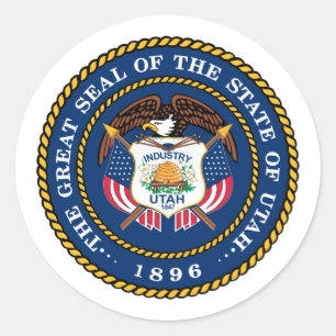 The Great Seal of the State of Utah 1896
