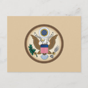The Great Seal (original) Postcard