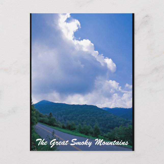 The Great Smoky Mountains Postcard (Front)