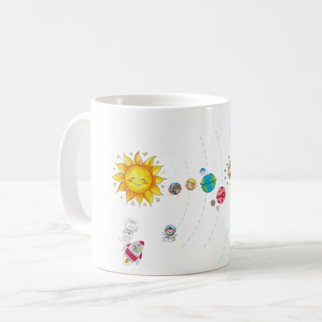 The Great Solar System Coffee Mug (Front Left)