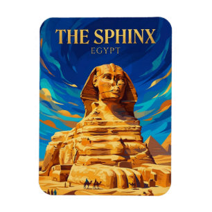 The Great Sphinx Egypt Magnet