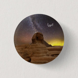 The Great Sphinx Of Giza 3 Cm Round Badge