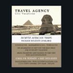 The Great Sphinx Of Giza, Egypt, Travel Agency Flyer<br><div class="desc">The Great Sphinx Of Giza,  Egypt,  Travel Agency Advertising Flyers By The Business Card Store.</div>