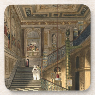 The Great Staircase at Kensington Palace From Pyne Coaster
