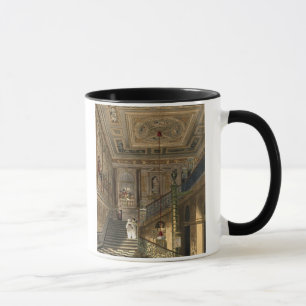The Great Staircase at Kensington Palace From Pyne Mug